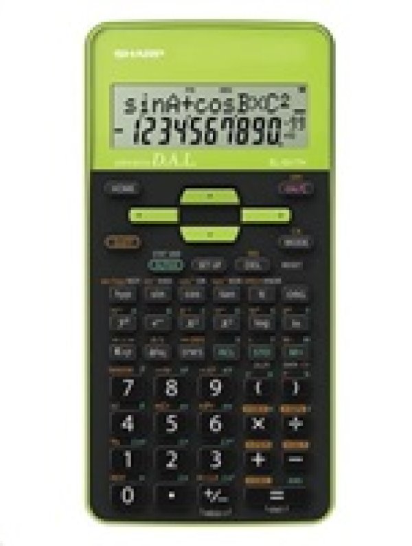 SHARP kalkulačka - EL531THGR - zelená - box?v=1755207603