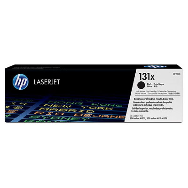 Toner HP CF210X, HP 131X černý (2 400 stran)