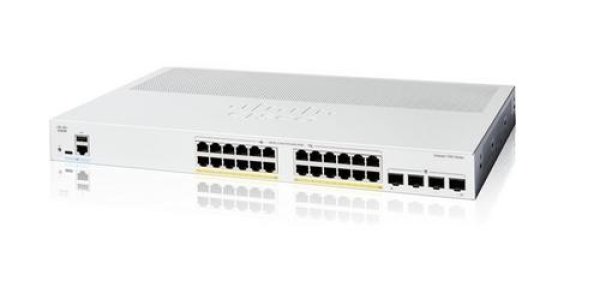 Cisco Catalyst switch C1200-24P-4X (24xGbE,4xSFP+,24xPoE+,195W,fanless) - REFRESH