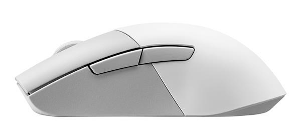 ASUS myš ROG KERIS WIRELESS AIMPOINT WHITE (P709), RGB, Bluetooth, bílá