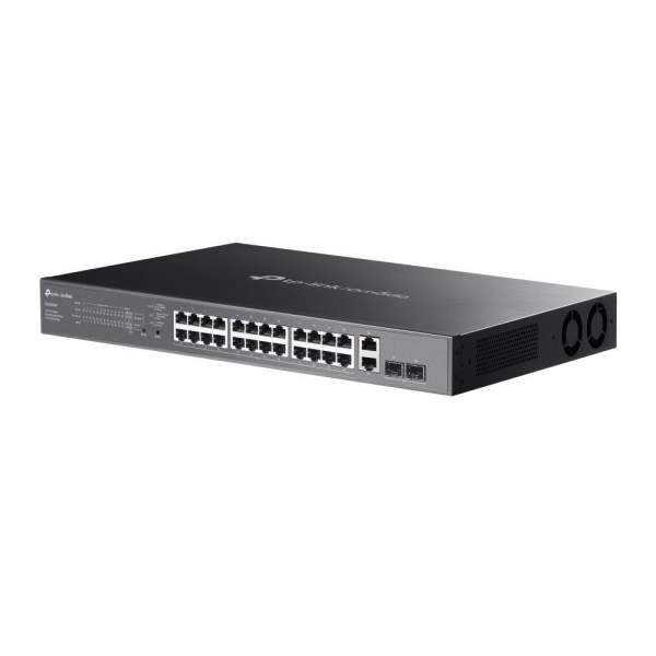 TP-Link OMADA switch ES228GMP (26xGbE,2xSFP,24xPoE+,384W)