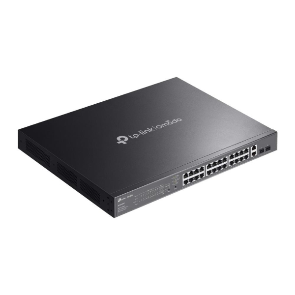 TP-Link OMADA switch ES228GMP (26xGbE,2xSFP,24xPoE+,384W)