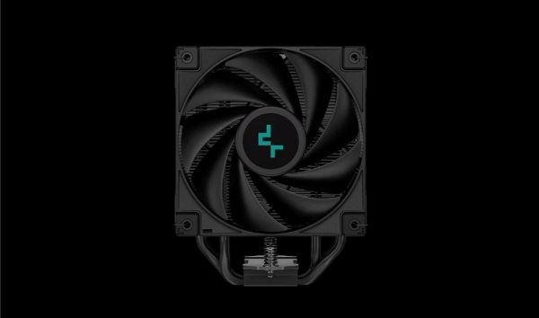 DEEPCOOL CPU Chladič AK400 ZERO DARK PLUS, 2x120mm, LGA1851, AM5, černá