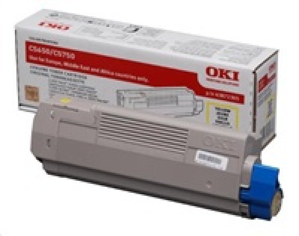 Toner OKI 43872305 žlutý (2 000 stran)