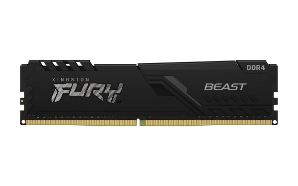 Kingston FURY Beast/DDR4/16GB/3200MHz/CL16/1x16GB/Black