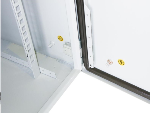 XtendLan 19" venkovní vodotěsný rozvaděč 8U 22U 600x450, krytí IP55, nosnost 65kg, šedý