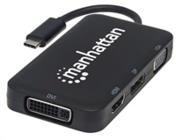 MANHATTAN Dokovací stanice USB-C na HDMI/DP/VGA/DVI?v=1763419203