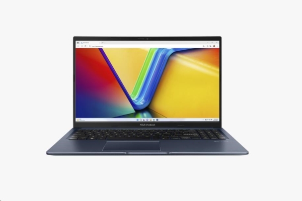 ASUS NTB Vivobook 15 (M1502YA-BQ818W), R7 5825U, 15.6" FHD, 8GB, 512GB SSD, Radeon, W11 Home, Quiet Blue