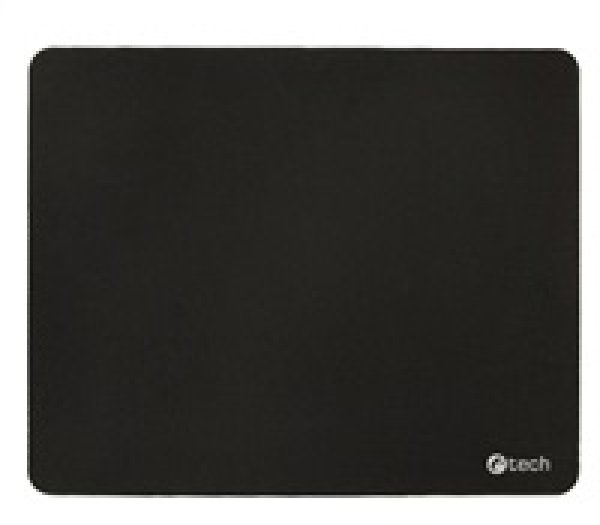 Podložka pod myš C-TECH MP-03BK, textilní, 220x180mm, černá