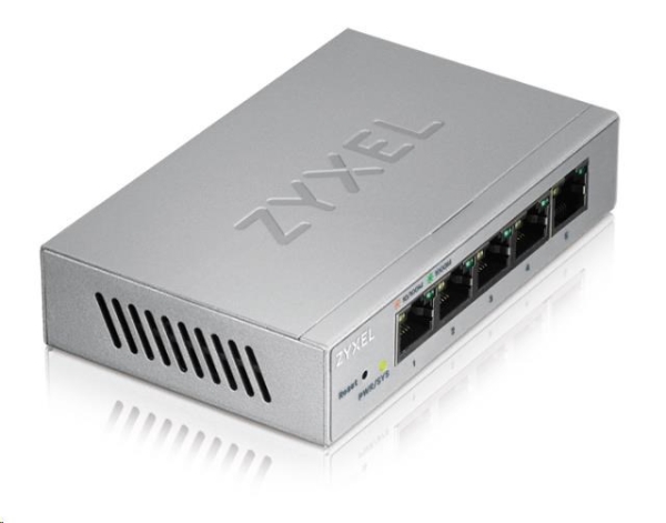 Zyxel GS1200-5 5-port Desktop Gigabit Web Smart switch