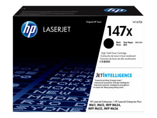 Toner HP W1470X, HP 147X černý (25 200 stran)