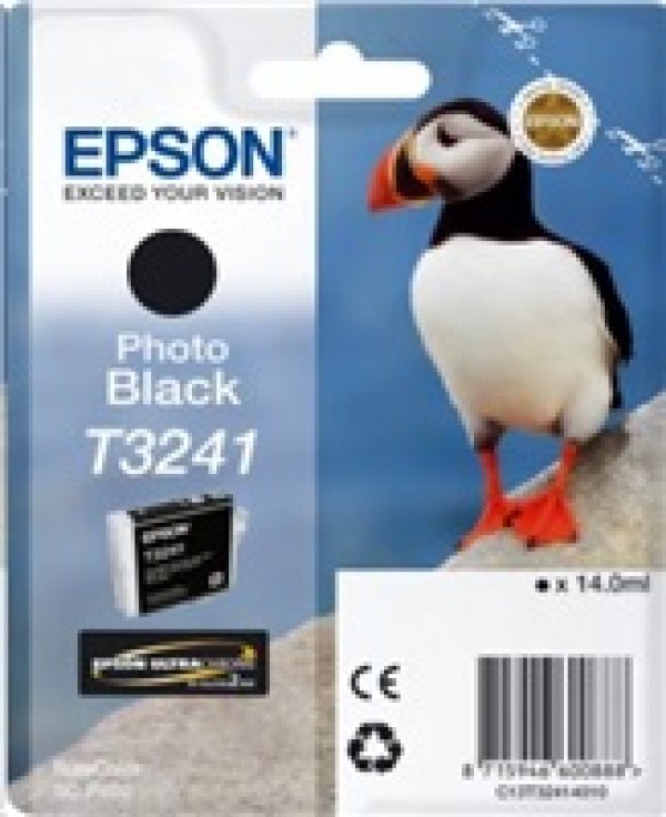 Náplň EPSON C13T32414010 foto černá (14 ml)