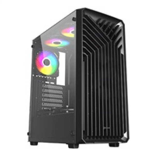 VeinX case OD15A-BK, ATX, Průhledná bočnice, Černá?v=1755466814