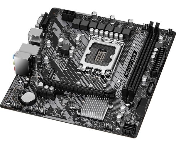 ASRock MB Sc LGA1700 H610M-HVS/M.2 R2.0, Intel H610, 2xDDR4, 1xHDMI, 1xVGA, mATX
