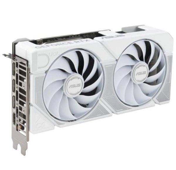 ASUS VGA NVIDIA GeForce RTX 5060 Ti DUAL OC 16G WHITE, 16GB GDDR7, 3xDP, 1xHDMI
