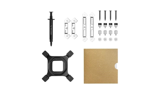 DEEPCOOL CPU Chladič AN600, 1x120mm, LGA1851, AM5, černá