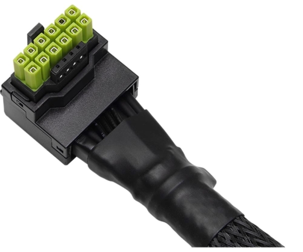 ASROCK Kabel 12VHPWR, 90°, 700mm, černá