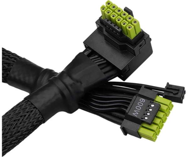 ASROCK Kabel 12VHPWR, 90°, 700mm, černá