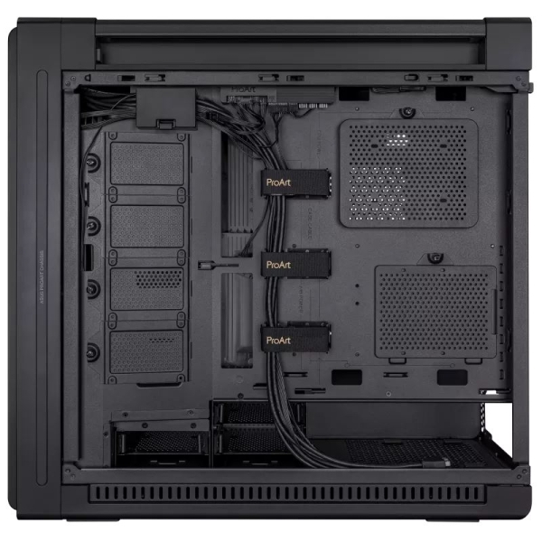 ASUS case PROART PA602 TG ARGB BLACK, Mid Tower, průhledná bočnice, černá