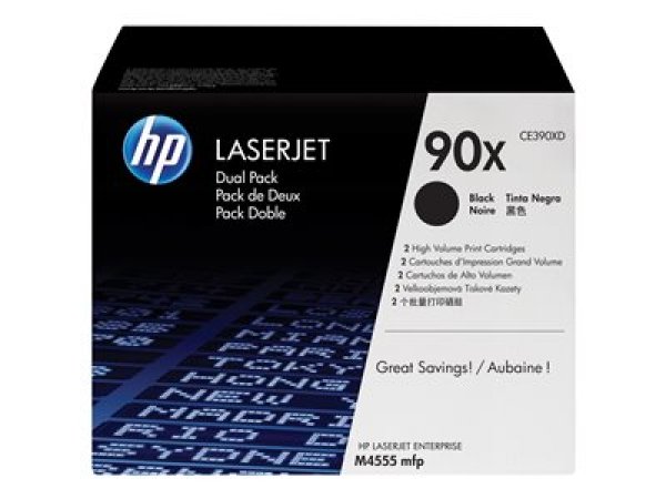Toner HP CE390XD (2x24 000 stran)