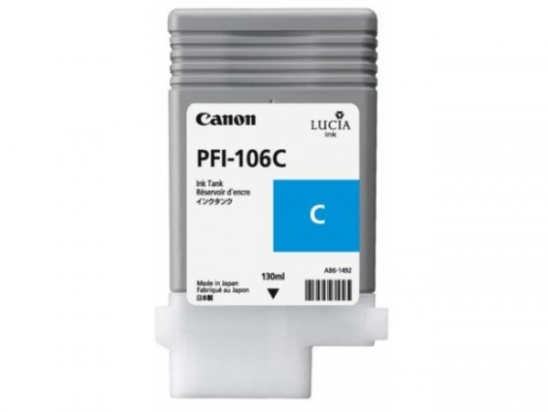 Náplň CANON PFI-106, 6622B001 azurová (130 ml)