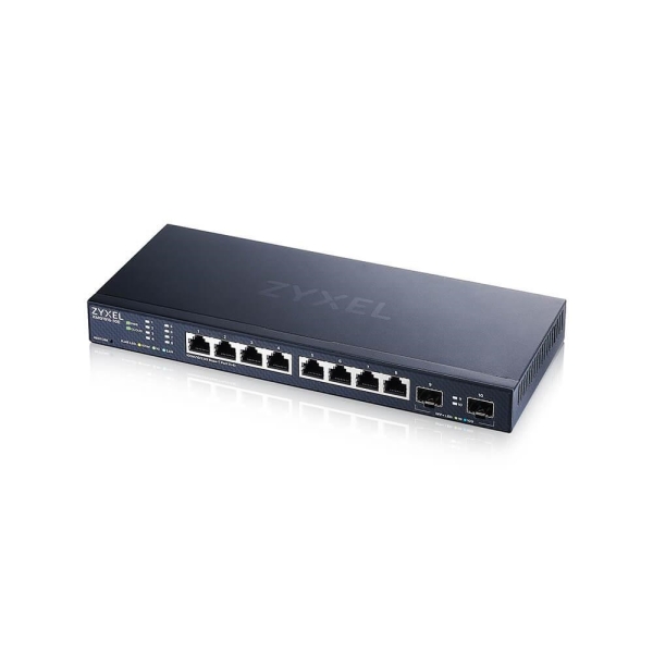 Zyxel XMG1915-10E, 8-port 2.5GbE, 2 SFP+ Smart Switch, hybird mode, standalone or NebulaFlex Cloud