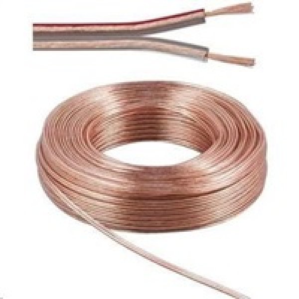 PremiumCord kabel pro repro CU, 2x0,75mm 10m
