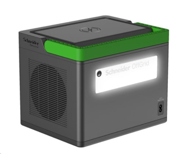 Schneider OffGrid Portable Power Station 500, 517Wh Lithium-ion, 2 Schuko, Sinewave