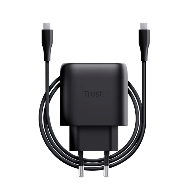 TRUST GaN Nabíječka MAXO 45W, USB-C, černá