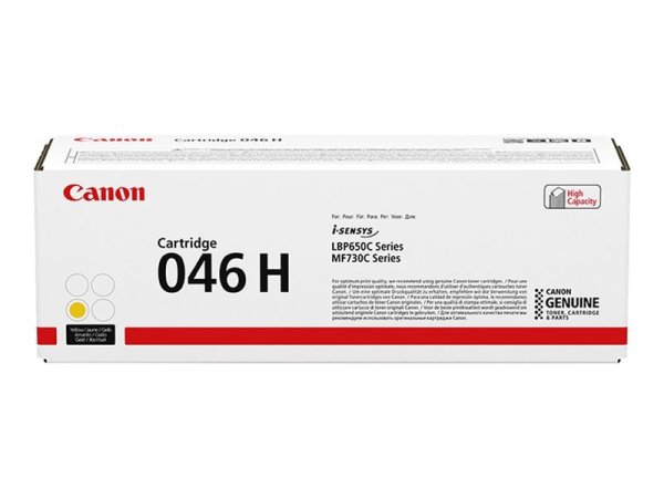 Toner CANON 046HY, 1251C002 žlutý (5 000 stran)