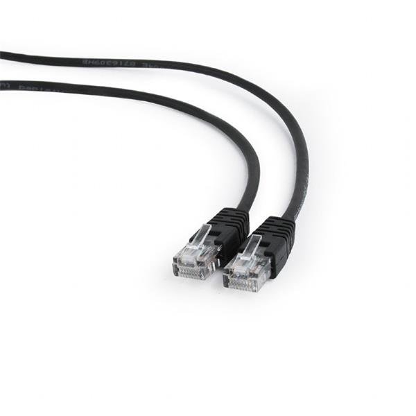 GEMBIRD kabel patchcord Cat5e UTP 5m, černý