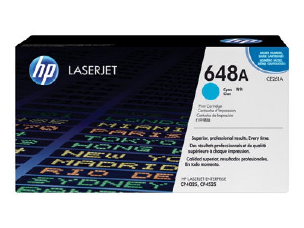 Toner HP CE261A azurový (11 000 stran)