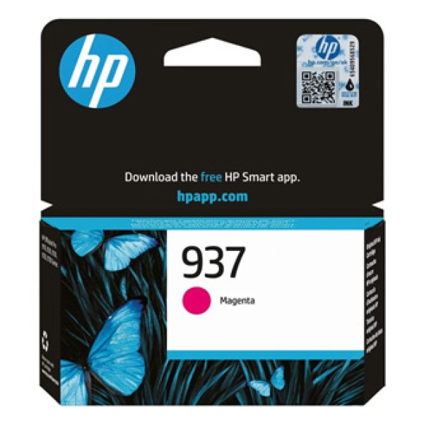 Náplň HP No.937, 4S6W3NE purpurová (800 stran)