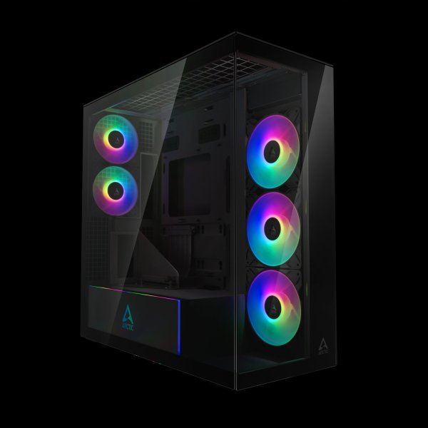 ARCTIC case Xtender Tower, mirror window, držák GPU, black