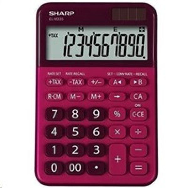 SHARP kalkulačka - ELM335BRD - červená?v=1755466814