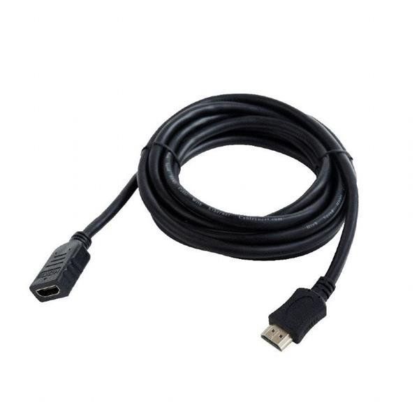 GEMBIRD Kabel prodlužovací HDMI - HDMI 1,8m (zlacené konektory, stíněný)