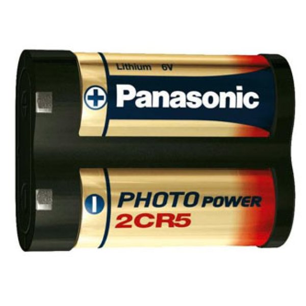 PANASONIC Lithiové - FOTO baterie 2CR-5L/1BP 6V (blistr - 1ks)