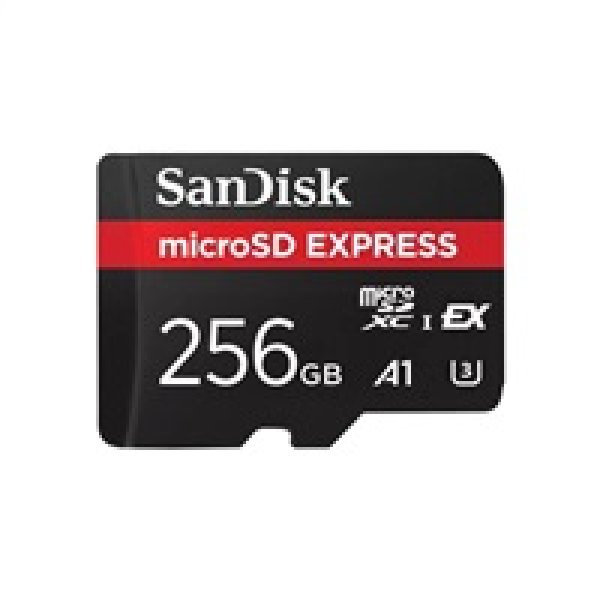 SanDisk micro SDXC karta 256GB Express (880/650 MB/s, A1, UHS-I, U3)?v=1746520117