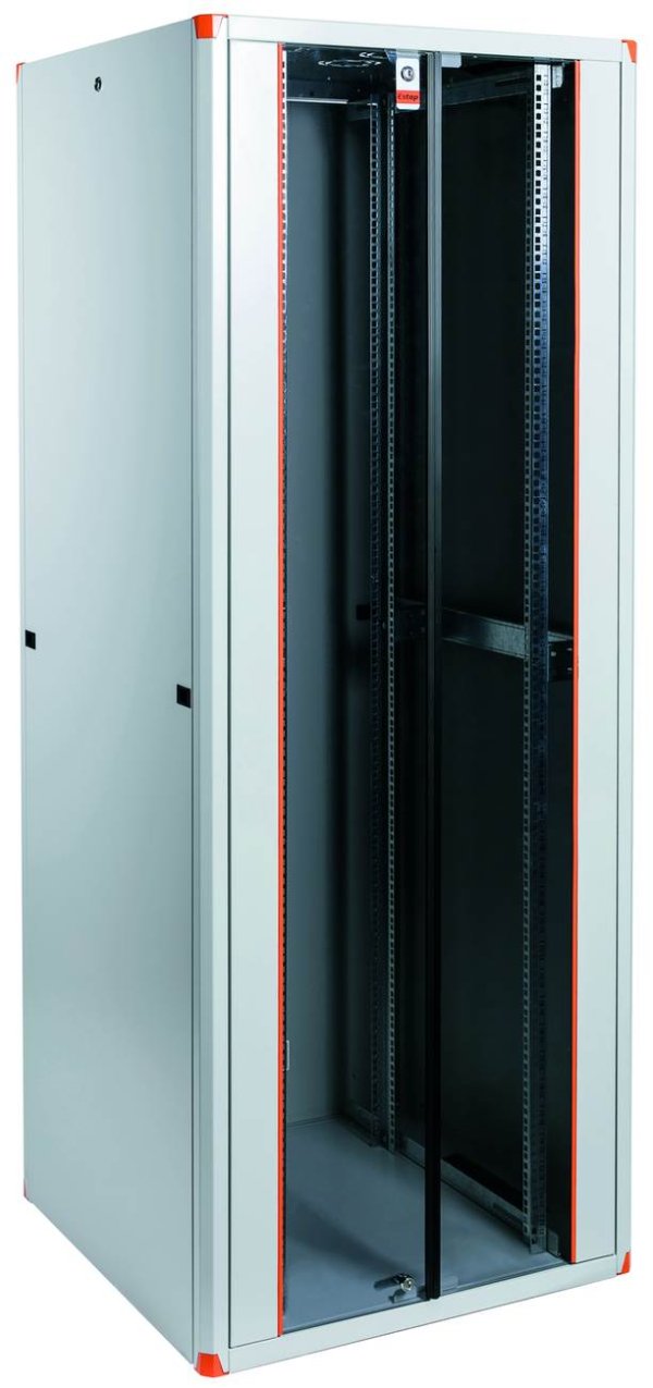 Legrand EvoLine 19" stojanový rozvaděč 32U, 800x800mm, 1000kg, dvoukřídlé skleněné dveře