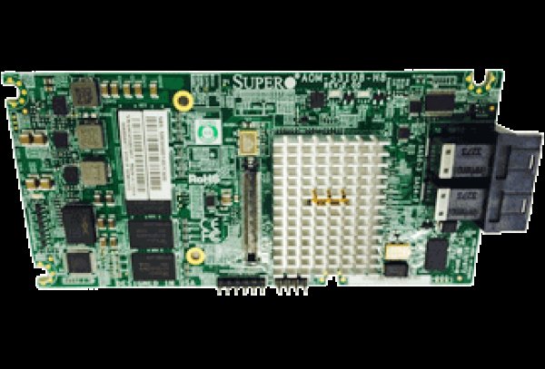 SUPERMICRO Add-on-Module with LSI 3108, SAS-3/Gen-3 12Gb/ROC, RAID 0, 1, 5, 6, 10, 50, 60, 2GB cache, 2x SFF-8643?v=1761950406