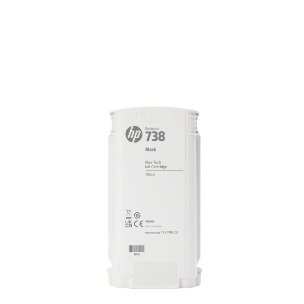 HP 738 300-ml Yellow DesignJet Ink Cartridge