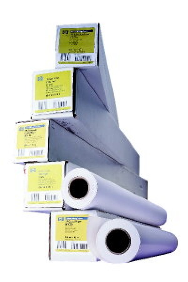 HP 1524/30.5/Heavyweight Coated Paper, matný, 60", C6977C, 130 g/m2, papír, 1524mmx30.5m, bílý, pro inkoustové tiskárny, role, uni