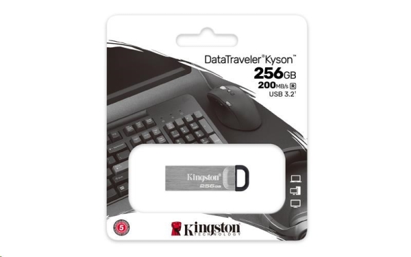 Kingston Flash Disk 256GB USB3.2 Gen 1 DataTraveler Kyson