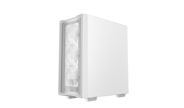 DEEPCOOL Case CG580 WH, ATX, Průhledná bočnice, bílá