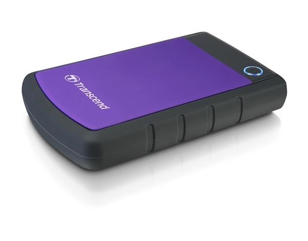TRANSCEND externí HDD 2,5" USB 3.1 StoreJet 25H3P, 1TB, Purple (nárazuvzdorný)
