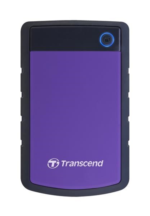 TRANSCEND externí HDD 2,5" USB 3.1 StoreJet 25H3P, 1TB, Purple (nárazuvzdorný)