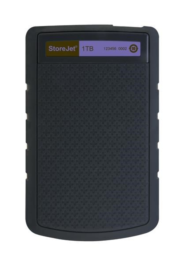 TRANSCEND externí HDD 2,5" USB 3.1 StoreJet 25H3P, 1TB, Purple (nárazuvzdorný)