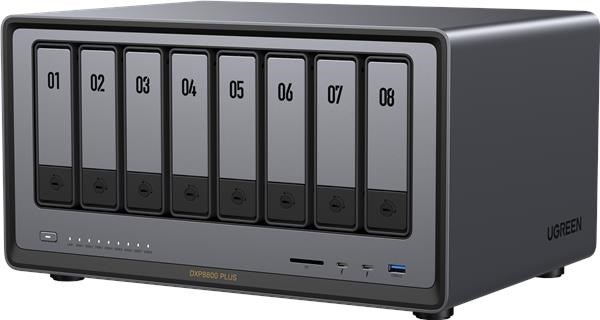 UGREEN NASync DXP8800 Plus (10C/i5-1235U/4,4GHz/8GBRAM/8xSATA/2xM.2/2x10GbE/1xPCIe/2xTB/2xUSB2.0/2xUSB3.2/HDMI/SD)?v=1765233604