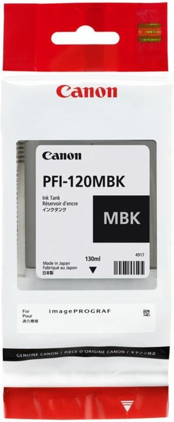 Náplň CANON PFI-120, 2884C001 matně černá (130 ml)