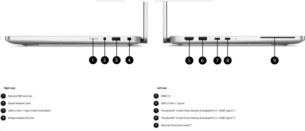 DELL NTB Pro 13 Plus PB13250/U7-266V/16GB/512SSD/13.3" FHD+/IR Cam & Mic/FgrPr/vPro/Backlit Kb/W11 Pro/3Y PS NBD